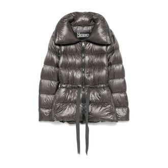 Herno Dames, Jassen, Grijs, Maat: L