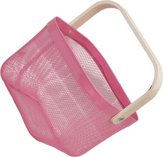 OEM Cesta De Malla Met&aacute;lica Resistente Con Ventilaci&oacute;n - Rosa