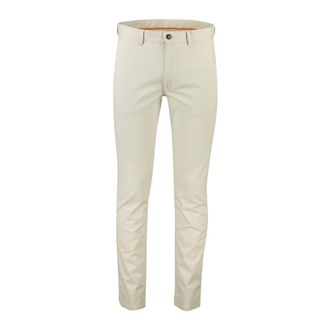 HUGO BOSS Broeken, Heren, Beige, W32 L32, Katoen, Chino Slim