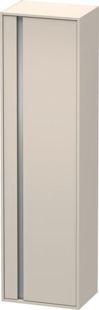 Duravit Armario Ketho 360x500x1800mm Apertura Derecha Taupe