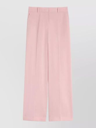Max Mara tailored trousers pleats belt loops pockets