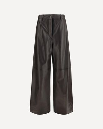 P.A.R.O.S.H. P. A.R. O.S. H. Leather Pants Female L
