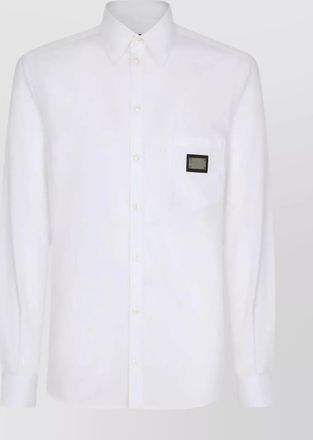 Dolce & Gabbana cotton poplin shirt