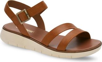 Andrea Womens Casual Comfort Sandals In Brown