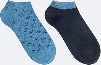Calvin Klein Pack de 2 pares de calcetines tobilleros con logo