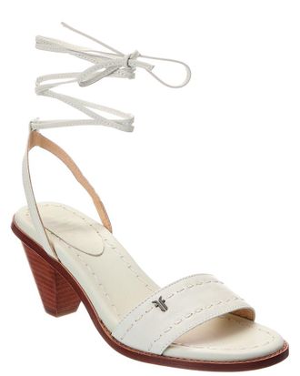 Frye Estelle Ankle Tie Leather Sandal