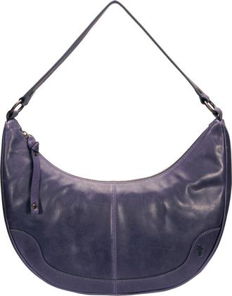 Frye Melissa Crescent Hobo Bag in Eggplant at Nordstrom Rack