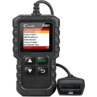 Elle Herramienta De Diagn&oacute;stico Launch Cr3001 Para Autom&oacute;viles, Esc&aacute;ner De Diagn&oacute;stico Obd2 Para Veh&iacute;culos De Gasolina Y Di&eacute;sel, Lee Y Borra C&oacute;digos De Err
