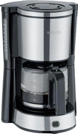 Severin Cafetera De Filtro Severin Ka 4823 Negra Acero Inoxidable