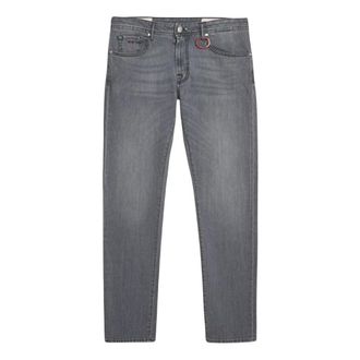 Sartoria Tramarossa Michelangelo Slim Straight Jeans - male - Tramarossa - Slim Fit Jeans - Gray - W38 - Jeans