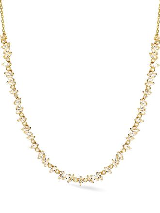 Lark & Berry Collana Veto in oro 14kt, zaffiro e diamanti
