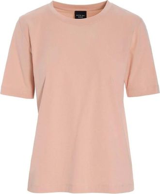 Bitte Kai Rand Eenvoudig en heerlijk basic T-shirt met korte mouwen - Dames - T-shirts - Roze - M - Katoen - Tops