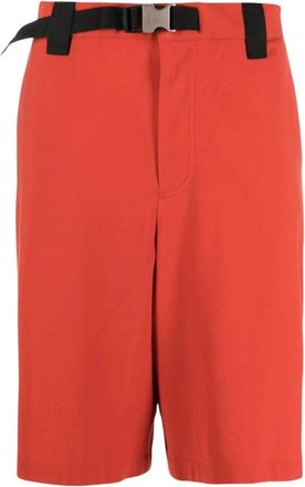 Jacquemus Casual Shorts, male, Red, Size: XL Le Short Meio