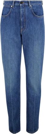 Givenchy Shadow Washed Straight Jeans - Heren - Regular Fit Jeans - Blauw - W32 - Katoen - Jeans