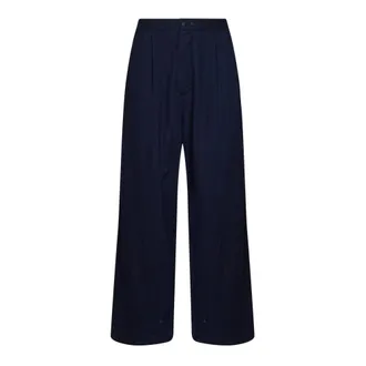 Jacquemus Heren, Broeken, Blauw, Maat: W31 Katoen