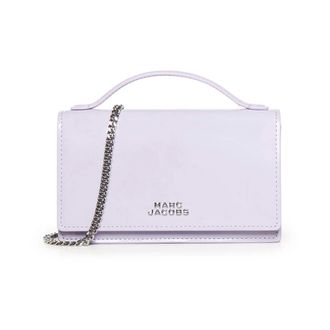 Marc Jacobs Handbags, female, Purple, Size: ONE SIZE The Glam Mirror Mini Bag