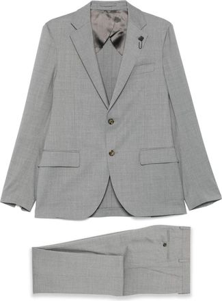 Lardini Completo due pezzi in lana - Grigio