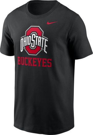 Nike Ohio State Primetime Logo Mantra Nike Mens College T-Shirt in Black | N19900AOH-TZL