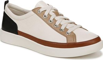 Vionic Winny Low Top Sneaker in Ivory/Black at Nordstrom, Size 7.5