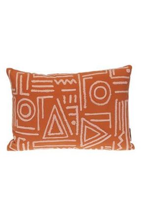 Parkland Collection Geometric Accent Pillow in Orange at Nordstrom Rack