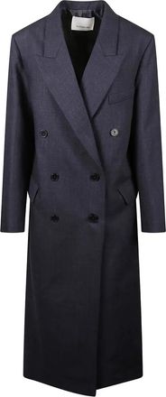 Frankie Shop Jane jas met dubbele rij knopen - Blauw