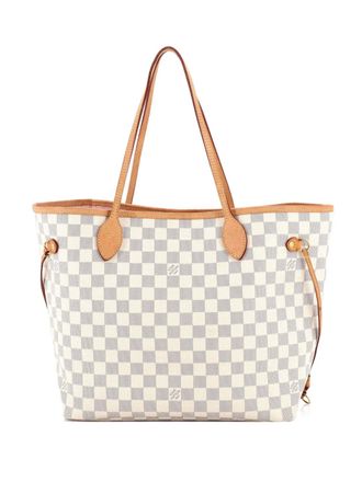 Louis Vuitton Neverfull NM Damier MM tote bag - women - Fabric - One Size - White