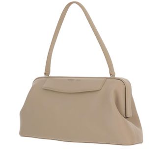 Carven Structured Rectangular Handbag with Detachable Shoulder Strap