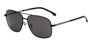 BOSS Boss 1177/F/S Asian Fit TI7/IR Mens Sunglasses Black Size 63