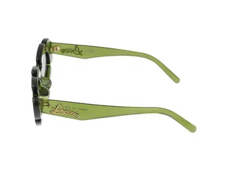 Loewe LW40088U Novelty Lily-Pad Frame Sunglasses - Green