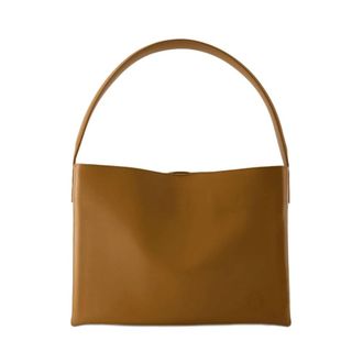 Ines De La Fressange Shoulder Bags, female, Brown, Size: ONE SIZE Leonore L Shoulder Bag