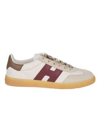 Hogan Olive Cool Leather Sneakers