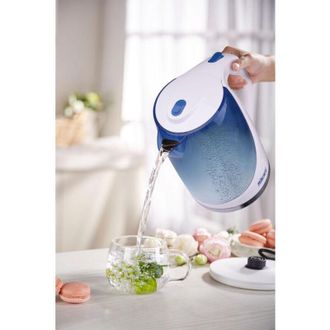 Trade Shop Trade Shop - Bollitore Elettrico A Caraffa 1,7 Litri Per Te Infusi 2200w In Acciaio Inox