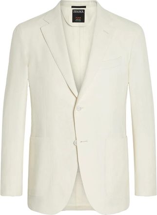 Ermenegildo Zegna Blazer Oasi Lino - Bianco