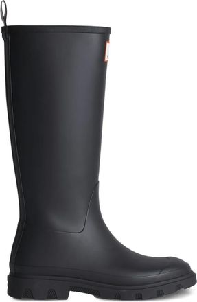Maison Kitsuné x Hunter Downpour tall rain boots - unisex - Rubber/Rubber/Rubber - 39 - Black