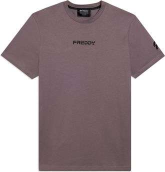 Freddy T-shirt uomo in cotone con logo minimal