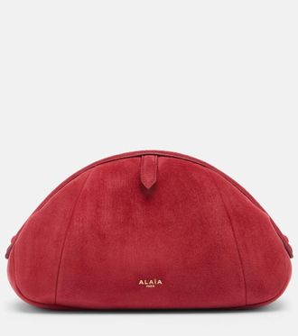 Alaia Ala&iuml;a Purse Small suede clutch