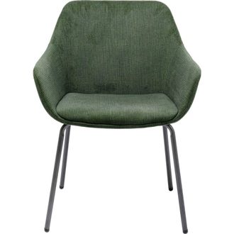 Kare Design Silla con reposabrazos verde