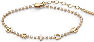 Alex and Ani Bride Tennis Chain Bracelet in Gold at Nordstrom, Size Small/medium