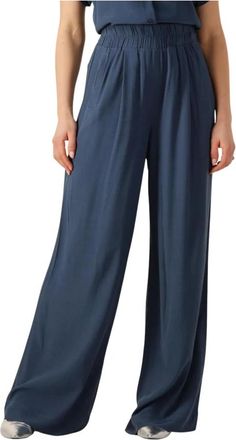 By-Bar Amsterdam Dames, Broeken, Blauw, Maat: S Viscose