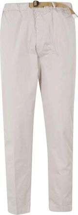 White Sand Pant Cinta Cotone Stretch - Heren - Chinos - Grijs - M - Katoen - Broeken