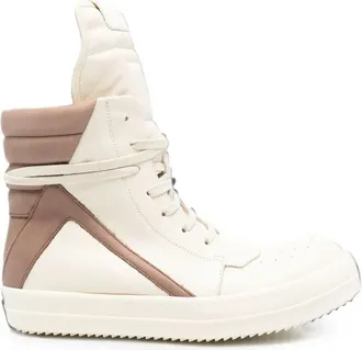 Rick Owens Trainers Leather Sneakers Geobasket
