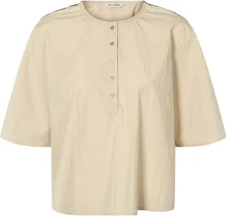 Rue de Femme Mujer, Blusas y Camisas, Blanco, Talla: XL