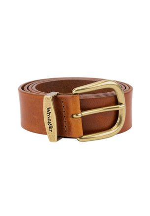 Lee H&uuml;ftg&uuml;rtel LEE WRANGLER G&uuml;rtel Easy Belt, Herren, Gr. 100, braun (cognac), Obermaterial: 100% Rindsleder Leather cow., Blusen H&uuml;ftg&uuml;rtel
