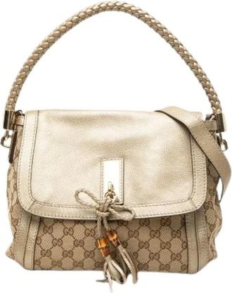 Gucci Pre-owned Bella Satchel - - Pre-owned - Donna - Beige - ONE SIZE