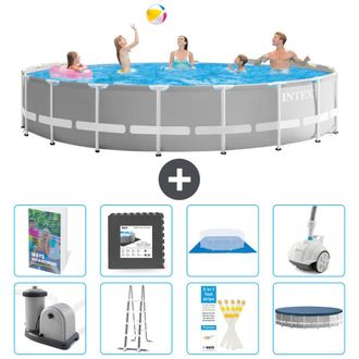 Intex Piscina Prism Frame Redonda - 549x122 Cm - 9-piezas S610