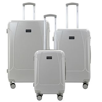 Isaac Mizrahi New York Luna 3-Piece Lightweight Expandable Hardside Luggage Set