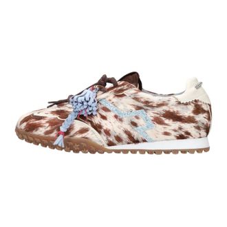 Gio+ Cielo Sneakers - Dames - Schoenen - Beige - Maat: 38 EU Leer