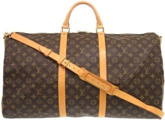 Louis Vuitton Vintage, unisex, Bruin, ONE Size, Pre-owned Weekendtas