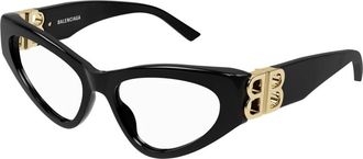 Balenciaga Luxe Glamour Brillencollectie - Dames - Brillen - Zwart - 54 MM - Accessoires