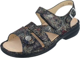 Finn Comfort Womens Gomera Sandals In Multi Brokat